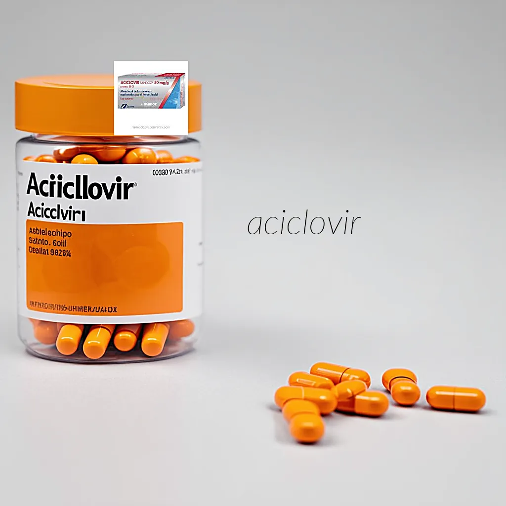 El aciclovir se compra con receta